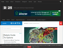 Tablet Screenshot of d-25.net